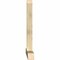 Ekena Millwork Portland Rough Sawn Timber Gable Bracket, Douglas Fir, 96"W x 60"H x 6"D x 6"F, 15/12 Pitch GBW096X60X0606POR00RDF - alternate 2